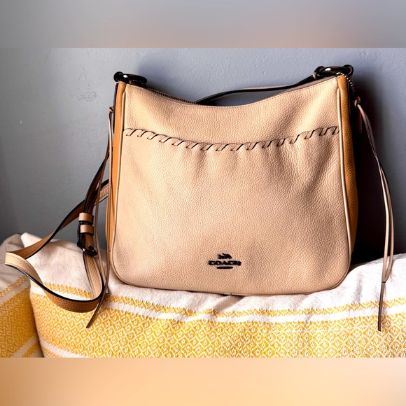 Coach Tan Crossbody Bag - Picture 1 of 9